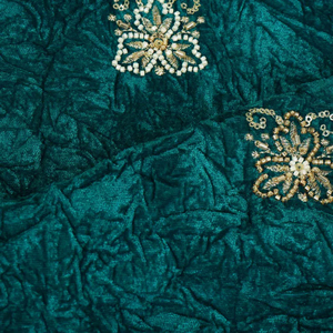 Premium Pearl Beaded Lace Fabric Embroidered <b>Sequin</b> Mesh Fabric Luxury Wedding Dress Bridal Gown Lace <b>Material</b> - Product Image 6