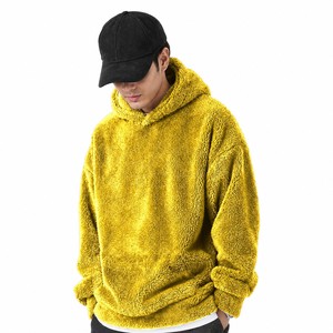 Vente en gros de sweats à capuche en polaire pelucheuse 350 GSM, sweats doux, vêtements d'hiver en polaire, streetwear pour les propriétaires de boutiques - Product Image 4