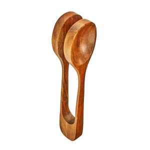 Cuchara rítmica de madera hecha a mano, instrumento de percusión musical, cuchara de madera natural para música folclórica, para músicos profesionales y principiantes - Product Image 6