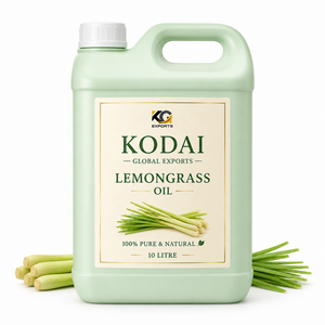Aceite Esencial de Limoncillo de Tamil Nadu 100% Puro y Natural de Primera Calidad, Destilado al Vapor, para Aromaterapia y Cuidado Facial, Kodai Global Export - Product Image 1