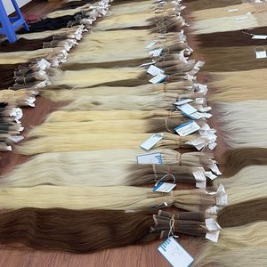 สินค้าขายดี ผมเวอร์จินแท้ 100% จากเวียดนาม แบบตรง HD Swiss Lace Closure  ถักสองชั้น  พร้อมผมปิดหน้าผาก สีดำธรรมชาติ ราคาขายส่ง - Product Image 1