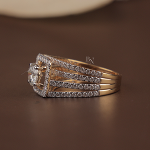 Anillo de Novia de Lujo para Mujer en Plata, Oro de 10K, Oro de 14K, Oro de 18K, con Moissanita de Corte Redondo de 1.5 Quilates, Joyería Fina para Boda - Product Image 4