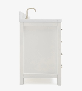 Mueble de Baño Hannah de 36 Pulgadas Hecho a Medida, Gabinete con Lavabo a la Izquierda, Solo 2 Opciones de Acabado, Fabricante OEM de Vietnam - Product Image 3