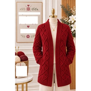 Suéteres 100% acrílico o algodón, calibre 12, para mujer, los más modernos, informales, para la temporada de invierno, proveedor de Bangladesh. - Product Image 2