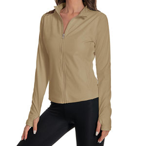 Fabricant de hauts de sport sans couture pour femmes |   Tissu extensible haute performance - Product Image 1