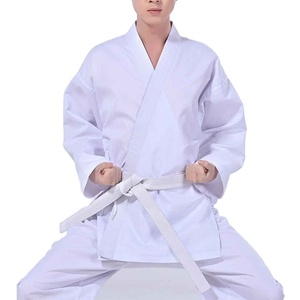 Nouveau Gi Doux et Confortable avec Panneaux en Tissu Coton Respirant et Durable, Idéal pour la Pratique des Arts Martiaux par Tous les Temps, Uniforme de Judo et de Karaté - Product Image 3