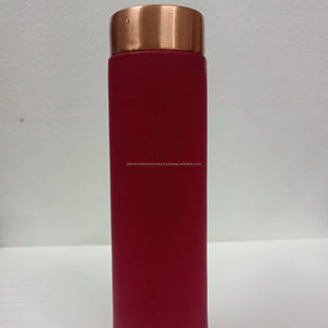 Botella de cobre 100%, botella de cobre India amigable, utensilios de cocina y Mesa, botellas de agua de metal de cobre puro - Product Image 1