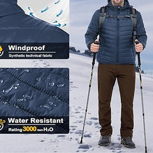 Wholesale Custom Logo Men Winter Puffer Jacket Warm <b>Padding</b> Mens Outdoor <b>Padded</b> Jacket - Product Image 6