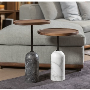 Mesa de Cóctel de Aluminio de Alta Calidad, Mueble de Primera Calidad, Mesa Metálica Decorativa para el Hogar, Hotel, Mesa para Bebidas y Vino, Latón - Product Image 5