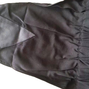 Men's Black Polyester Work Coverall Water Resistant Safety Uniform <b>Overall</b> with Multiple Pockets and Reinforced Knees - Product Image 3