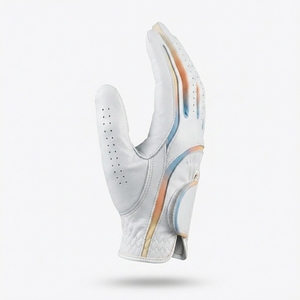Gant de golf INJAE personnalisé en cuir Cabretta, main gauche, léger, prise souple, fentes pour les doigts, anti-UV, fermeture sécurisée, respirant, unisexe - Product Image 2