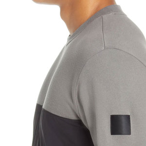 Sudaderas Casuales para Hombre, Jersey de Manga Larga, Color Sólido, Cuello Redondo, Ajuste Personalizado, Ropa Exterior Masculina - Product Image 6