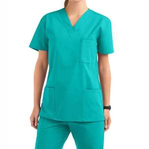 Tenues Médicales de Qualité Supérieure : Blouse à Manches Longues et Ensemble de Blouse pour Infirmières et Professionnels de Santé (Femmes) - Product Image 6