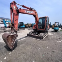 Excavadora Mini Usada DOOSAN DX75 con Motor de 36500W y 0.28m³, Pintura Original, Estado Original, Precio Económico