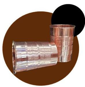Juego de Vasos de Agua de Cobre Hechos a Mano, Vasos Clásicos para Beber, para Restaurantes y Servicios de Catering - Product Image 6