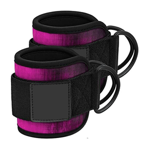 Correa de Tobillo Ajustable para Gimnasio, Correa de Tobillo Personalizada para Entrenamiento de Fuerza, Soporte para Ejercicios de Piernas con Máquina de Cable - Product Image 5