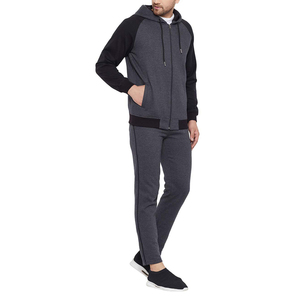 Conjunto Deportivo de 2 Piezas para Hombre, Ligero, Ecológico, Informal, con Capucha, de Poliéster/Algodón, Estilo Moderno - Product Image 3