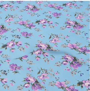 Tissu en voile de coton tissé uni 80S x 80S léger et respirant, vente en gros, OEM ODM personnalisé - Product Image 4