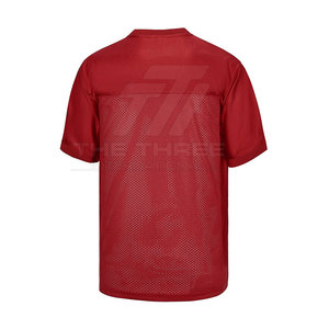 Maillot de football américain court imprimé en gros, séchage rapide, léger, respirant, en tissu mesh performant anti-humidité - Product Image 2