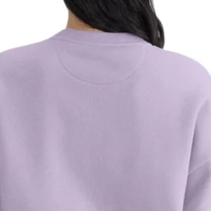 เสื้อสเวตเชิ้ตผู้หญิงทรงโอเวอร์ไซส์ คอกลม แขนยาว ผ้าฟลีซ สวมใส่สบาย สไตล์ลำลอง สำหรับสตรีทแวร์ ขายส่ง - Product Image 4