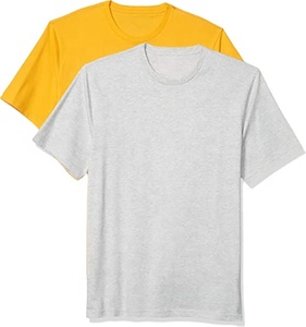 T-shirt Homme Manches Courtes en Jersey Polyester/Coton 220 GSM – Qualité Supérieure, Confortable, Extensible, Grande Taille, Personnalisable - Product Image 1