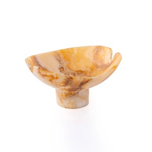 Corbeille à fruits surélevée en résine faite à la main avec plateau et soucoupes assortis pour la célébration de l'Aïd, les cadeaux de mariage et la décoration de table de luxe - Product Image 2