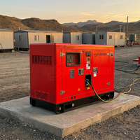 Geräuscharme 15kVA 20kVA 25kVA 30kVA 40kVA 50kVA Wassergekühlte Leise Dieselgeneratoren für den Außenbereich Generador Groupe Electrogene Diesel