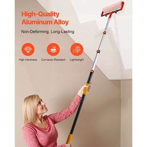 Asta Telescopica Estensibile 3.8-12 FT in Lega di Alluminio Robusta, Multiuso con Sistema Flip-Lock per Pulizia - Product Image 3