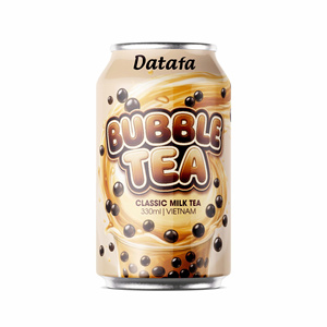 <b>BOBA</b> MILK TEA CHOCOLATE LOW-FAT in CAN 250ml/330ml/500ml - Product Image 5