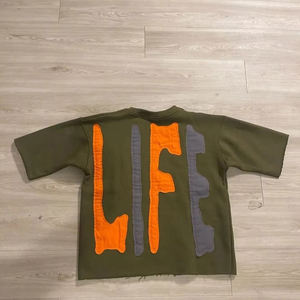 Camiseta Personalizada con Logotipo Impreso en Serigrafía, de Alta Calidad, a Precio Económico, Transpirable, Ecológica, 100% Algodón, Talla Grande - Product Image 5