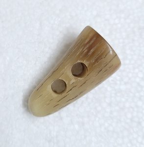 Bouton à bascule 100 % véritable en corne de buffle écologique, 2 pouces, style artisanal, poli à la main, cadeau d'affaires moderne, Uttar Pradesh - Product Image 3