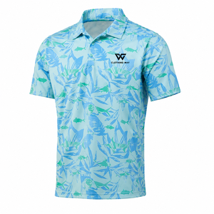 Camiseta Polo de Pesca Personalizada con Protección UV UPF 50+, Secado Rápido, Transpirable, Absorbe la Humedad, Sublimación, Rendimiento, OEM, ODM - Product Image 3