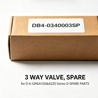 VALVE 3 ARAH, SPARE PART DB4-0340003SP untuk Seri D A-GP&A120&A220 D SPARE PARTS