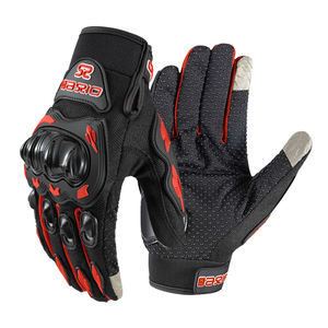 Guantes de Motocicleta Personalizados para Invierno, Impermeables, Antideslizantes, con Pantalla Táctil, para Ciclismo, Motocross, Carreras de Bicicleta, de Cuero - Product Image 1
