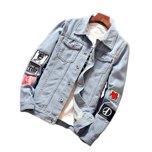 Premium <b>Mens</b> <b>Denim</b> <b>Jacket</b> Classic Button Front Outerwear for Casual Wear Daily Comfort and Timeless Fashion Knitwear bulk OEM - Product Image 1