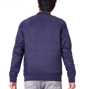 Nouvelle Arrivée 2026 – Blouson Bomber Homme en Gros, Vêtement Décontracté, Logo Personnalisé, Blouson d'Hiver pour Homme - Product Image 2