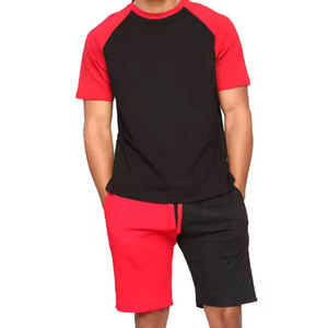 Men's White Short <b>Sleeve</b> O-Neck <b>T</b>-<b>Shirt</b> Shorts Set Loose Fit Sporty Breathable 100% Cotton Jersey Character Print Quick Dry - Product Image 6