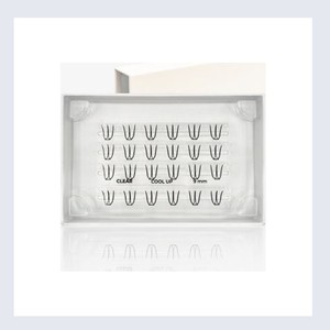 Extensions de cils magnétiques Olrio sans colle, cils individuels, pack unique PLUS transparents courts, 2 types, choisissez 1 parmi les faux cils - Product Image 4