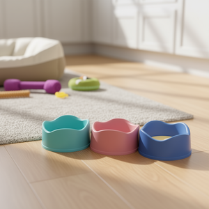 ชามอาหารสัตว์เลี้ยงยอมมี่ ขนาด 23.7 ซม. จานอาหารหลากสีสำหรับแมวและสุนัข - Product Image 3