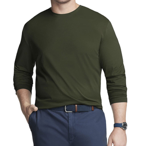 High Quality <b>Men's</b> Cotton <b>Long</b> <b>Sleeve</b> <b>T</b> <b>shirt</b> Solid Color Blank <b>Long</b> <b>Sleeve</b> <b>Men</b> <b>T</b> <b>shirt</b> Custom logo <b>Long</b> <b>Sleeve</b> <b>T</b> <b>Shirt</b> - Product Image 1