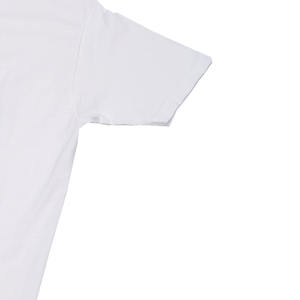 T-shirts vierges en gros S Oem Logo plaine coton taille américaine O cou hommes haute qualité 100 impression personnalisée bleu soie - Product Image 6