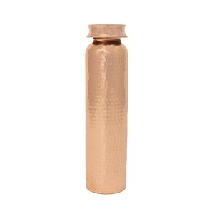 High Quality Copper Drinking <b>Bottle</b> Eco Friendly Water <b>Flask</b> With Traditional Handcrafted Metal Design - Product Image 2