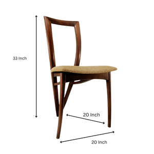 Modern Solid Wood <b>Dining</b> <b>Chair</b> Upholstered Seat with Jute Eco-Friendly Durable Design for Apartment Home Bar Restaurant Hotel - Product Image 6