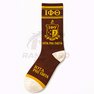 Calcetines Personalizados Premium con Letras Griegas para Fraternidades, Colección de Ropa para Hermandades y Confraternidades - Product Image 3
