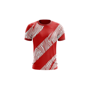 T-shirt de sport personnalisé pour homme, polyester, respirant, vêtements de sport, vente en gros, usine - Product Image 3