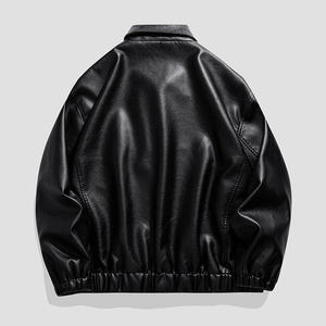 brown leather jacket genuine leather biker jacket custom brown leather jacket motorcycle jacket men leather <b>coat</b> premium cow - Product Image 6