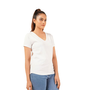 Solid Trader Premium Choice Soft Touch Lightweight Breathable Quick Dry Activewear Workout Fitness Slim Fit Women Tee <b>Shirt</b> - Product Image 3
