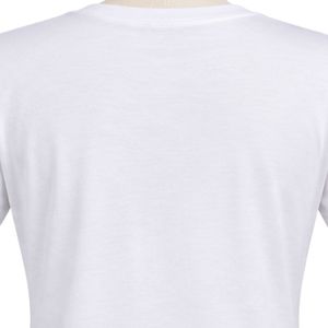 Jack and Jill Women <b>White</b> <b>V</b> <b>Neck</b> Rhinestone Graphic <b>T</b> <b>Shirt</b> Short Sleeve Sparkle Logo Casual Cotton Tee Fashion Top for Ladies - Product Image 4