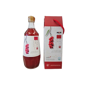 Sirop Omija MKM Wild Fresh, extrait liquide de plante, 700 ml, contenant en plastique de qualité alimentaire, 5-HTP, vitamine C, concentré de fruits 100 % pur - Product Image 6
