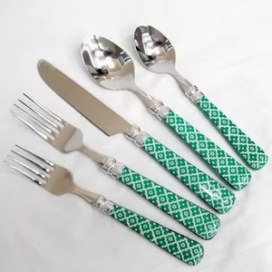 Stylish Metal Cutlery Set Durable <b>Flatware</b> Collection for Modern Restaurants and Cafes - Product Image 4